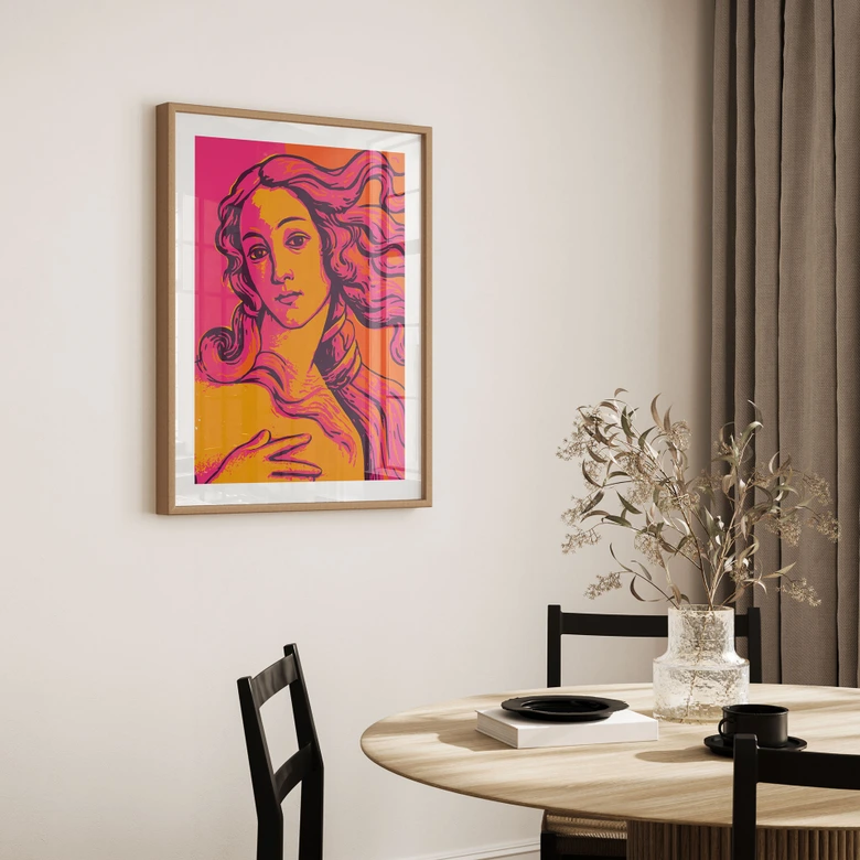 Poster Pop Art Venus - Treechild 