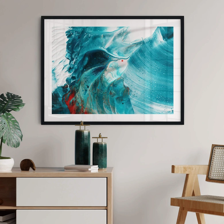 Poster Westum - Flying into the waves 