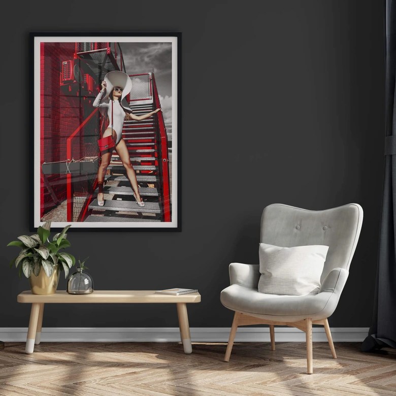 Poster Bolgov - Model Weiss Rot 