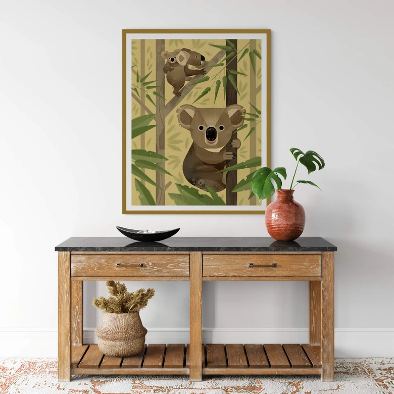 Poster Braun - Koala 