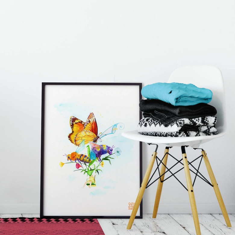 Poster Buttafly - Pollenträger 