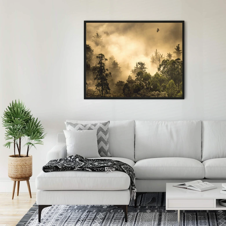 Poster Cuadrado - Clouds of Light 