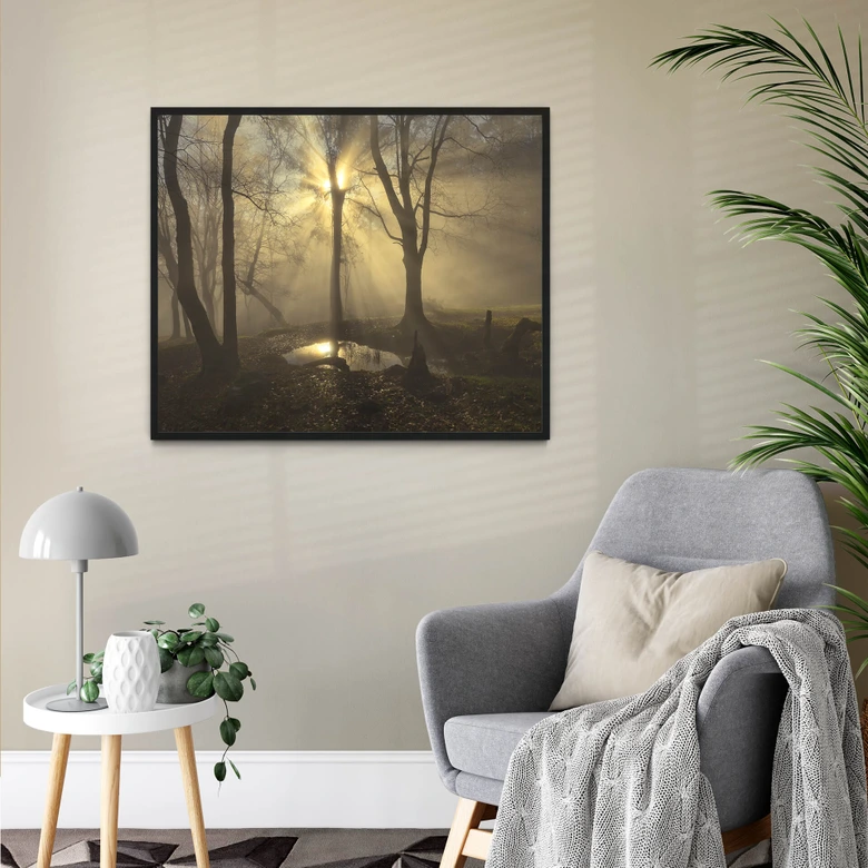 Poster Cuadrado - Light 