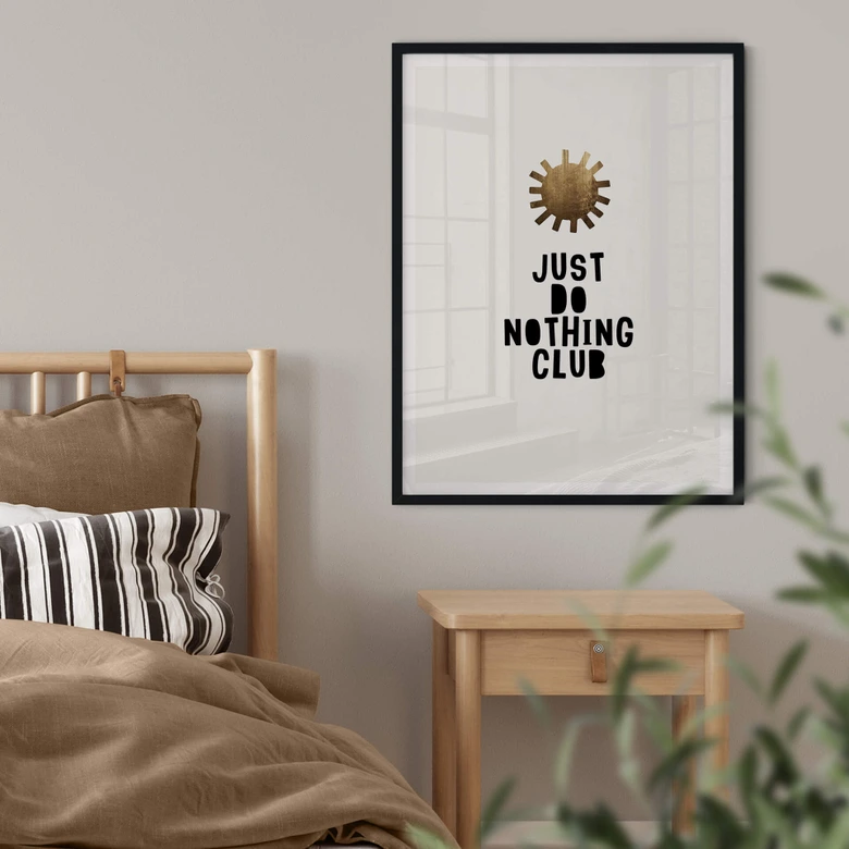 Poster Kubistika - Do Nothing Club 