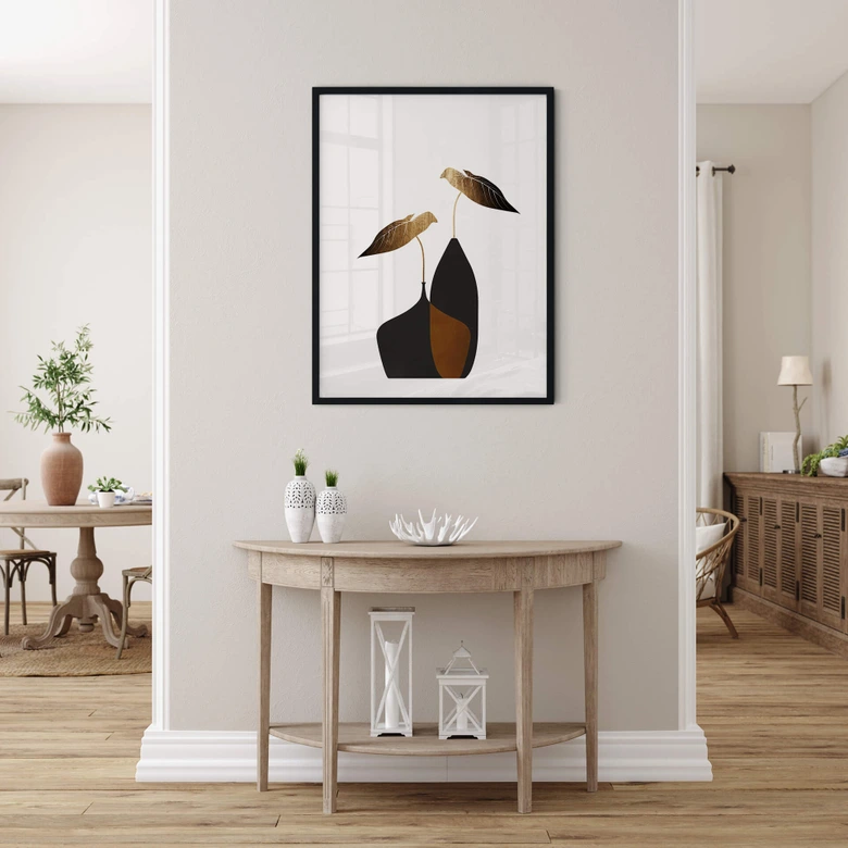 Poster Kubistika - Scandinavian Bouquet 
