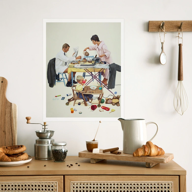 Poster Kurt Ard - Det är något som brinner här... (1960) 