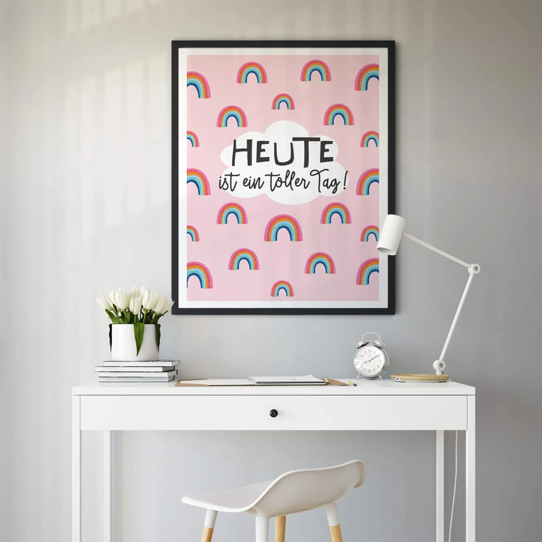 Poster H:)PPY LIFE - Heute ist ein toller Tag 