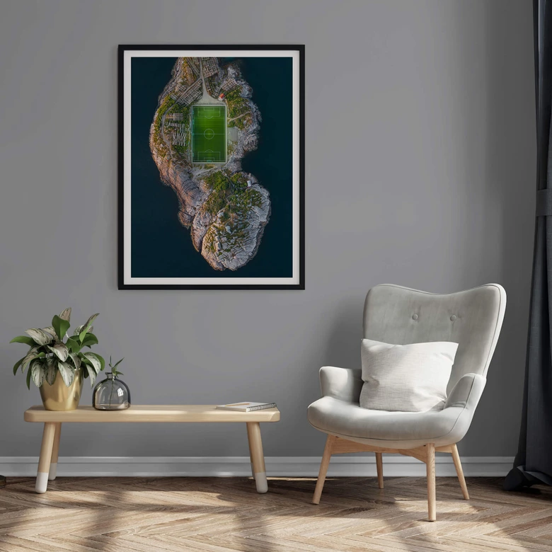 Poster Simoon - Fussballplatz am Rande der Welt 