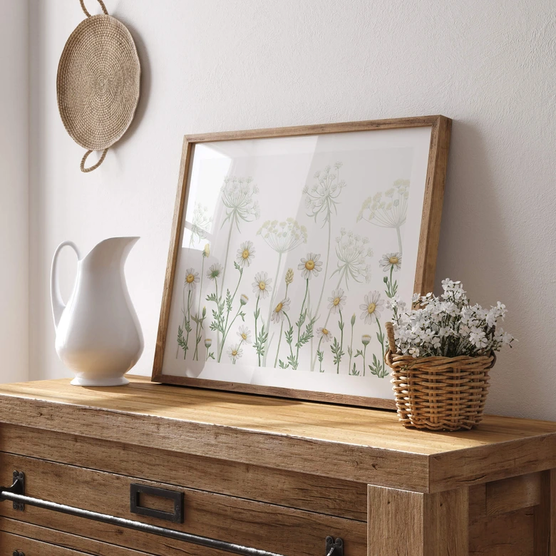 Poster Sir Edward - Blumiger Frühlingsspaziergang 