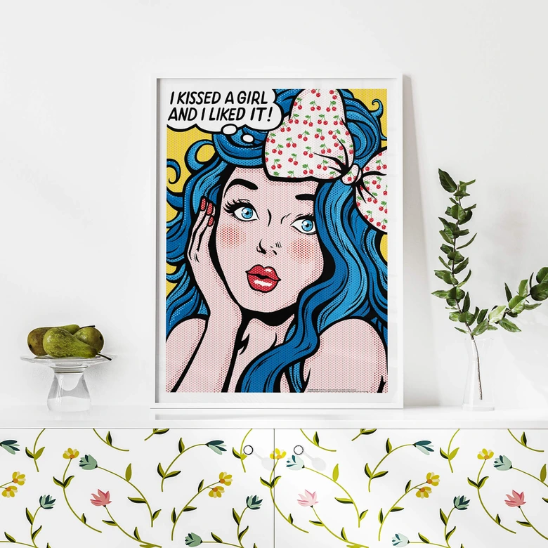 Poster Tohmé - I Kissed a Girl 