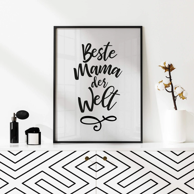 Poster Beste Mama der Welt 