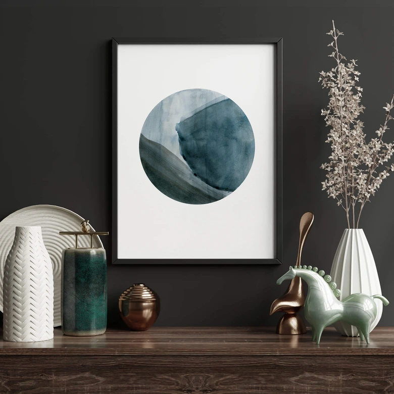 Poster Nouveauprints - Aquamarin 