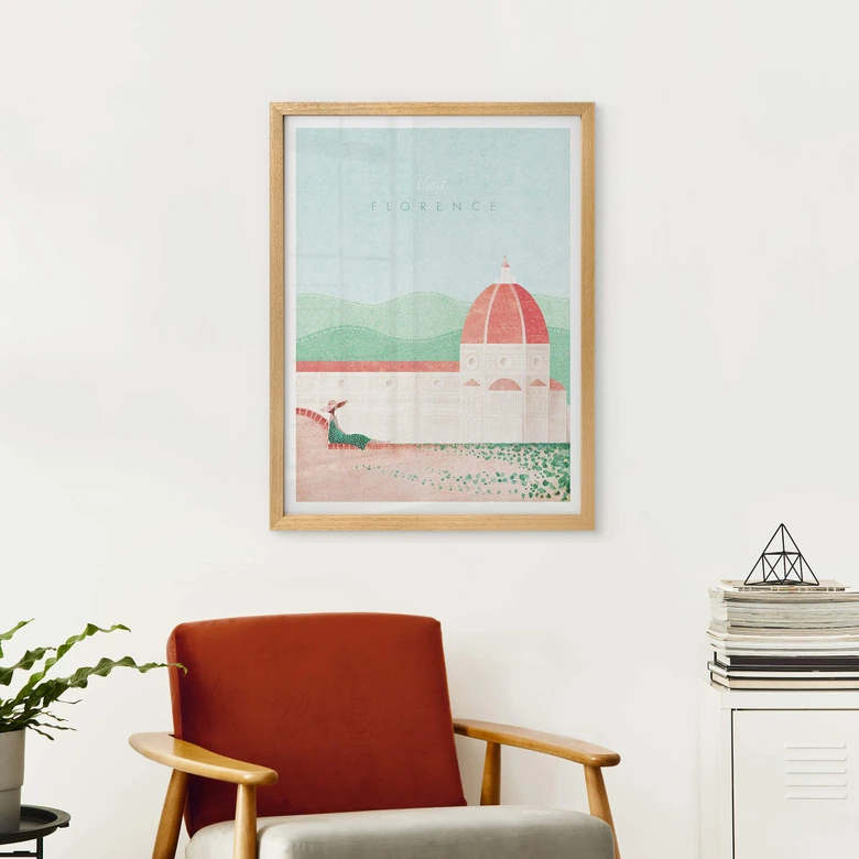 Poster Rivers - Florenz 