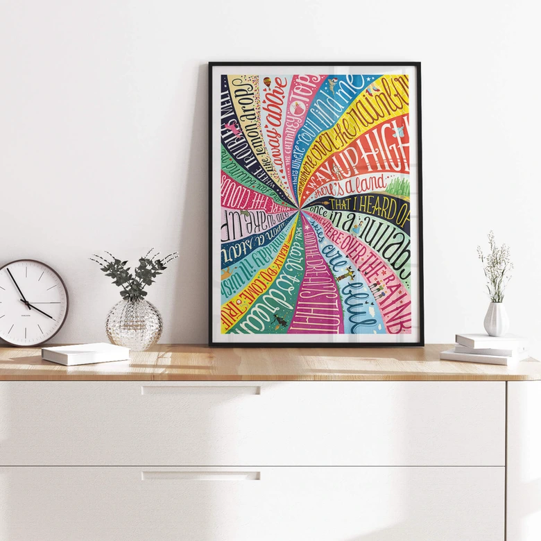 Poster Tohmé - Over the Rainbow 