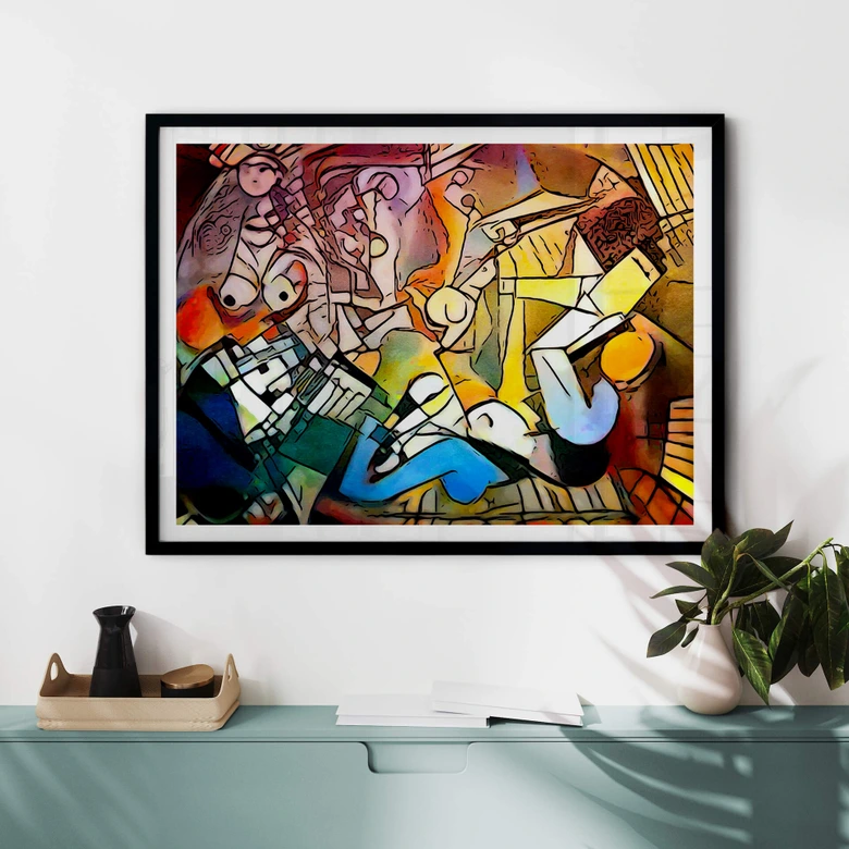 Póster Zamart - Homenaje a Picasso - Las mujeres 