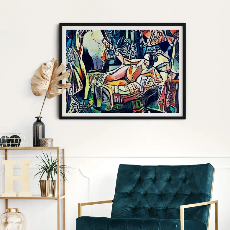 Poster Zamart - Hyllning till Rembrandt - Perseus mor 