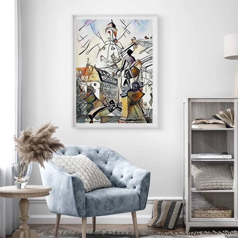 Poster Zamart - Kandinsky trifft Dresden 