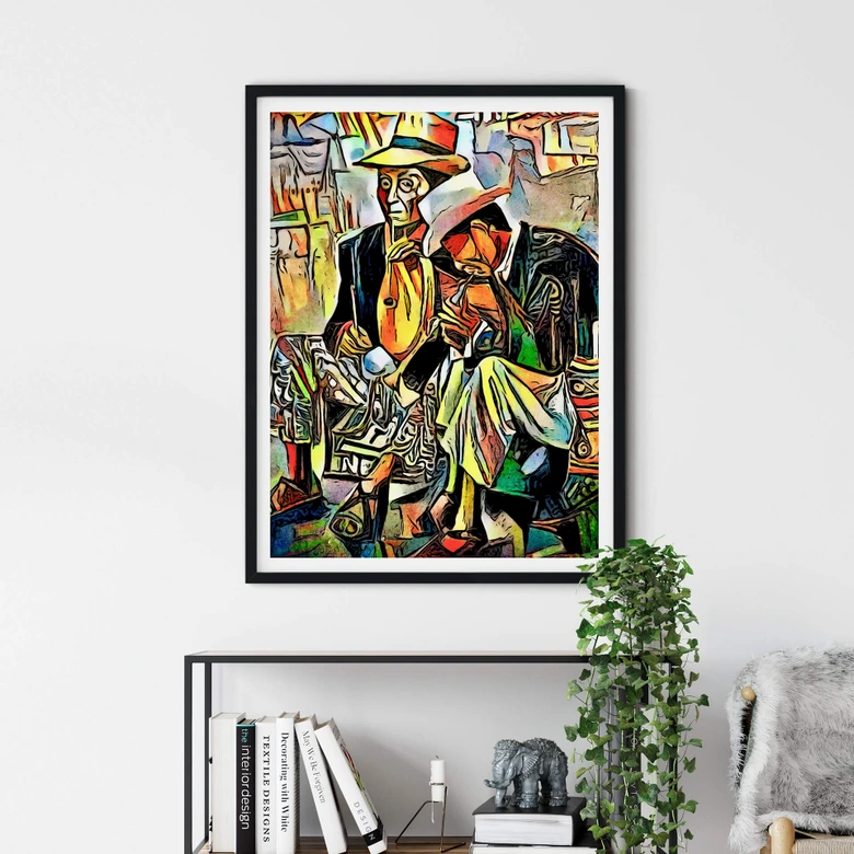 Poster Zamart - Deux musiciens 