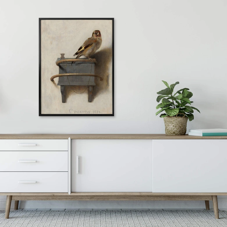 Poster Fabritius - Der Distelfink 