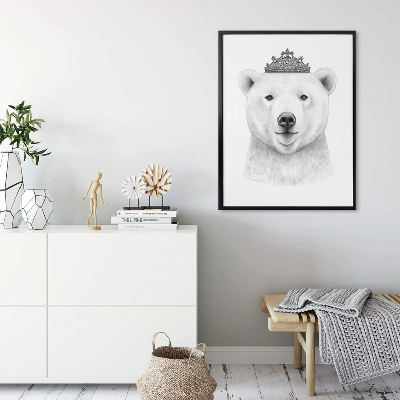 Poster Korenkova - Drottning Björn 