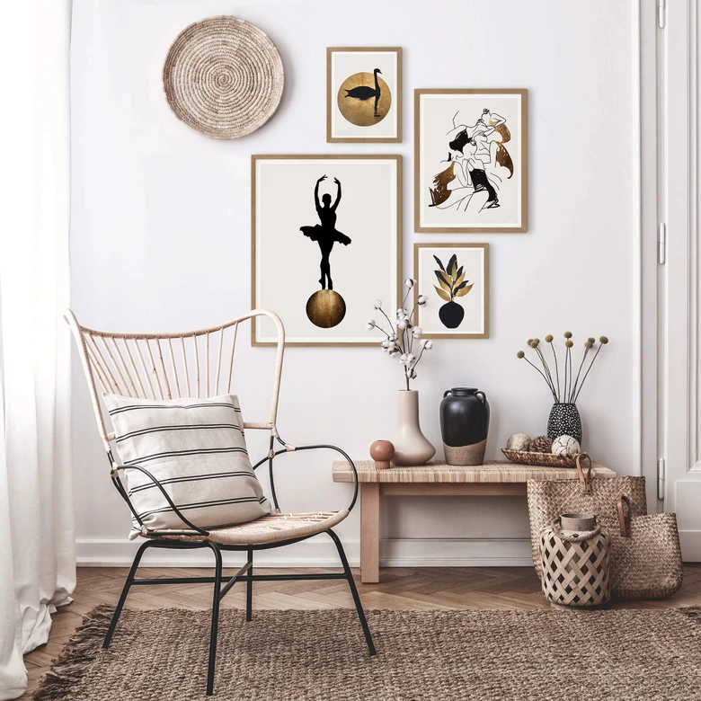 Plakat - Kubistika - Ballerinaer 