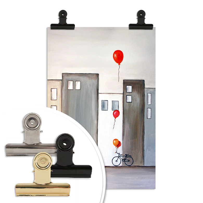 Poster Melz - Der Ballonverkäufer 