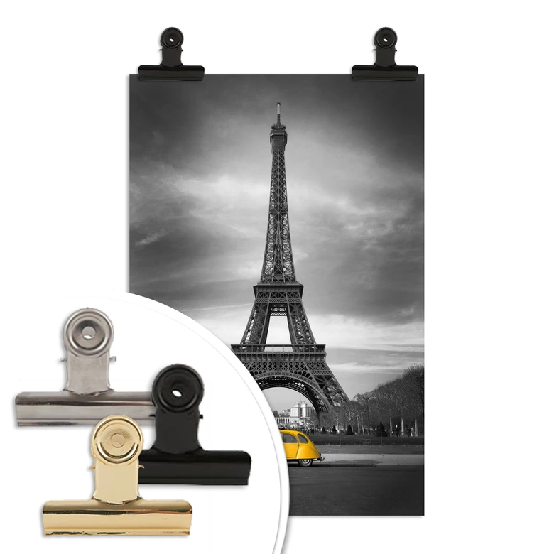 Poster La vie est belle - geel 