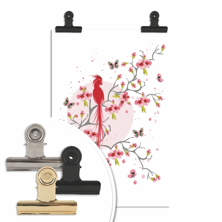 Poster Paradiesvogel 
