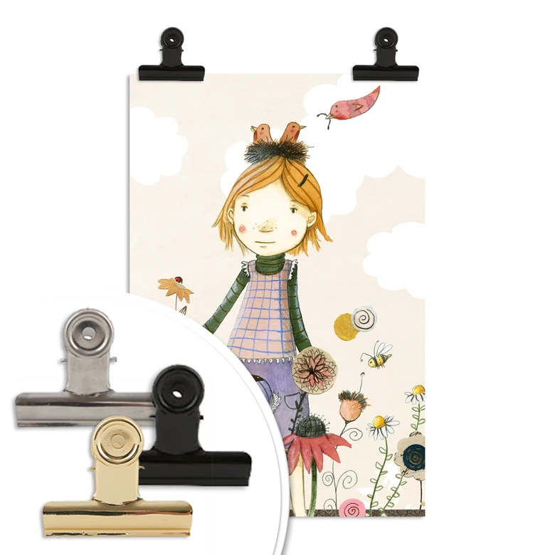Poster Loske - Vogelnest 