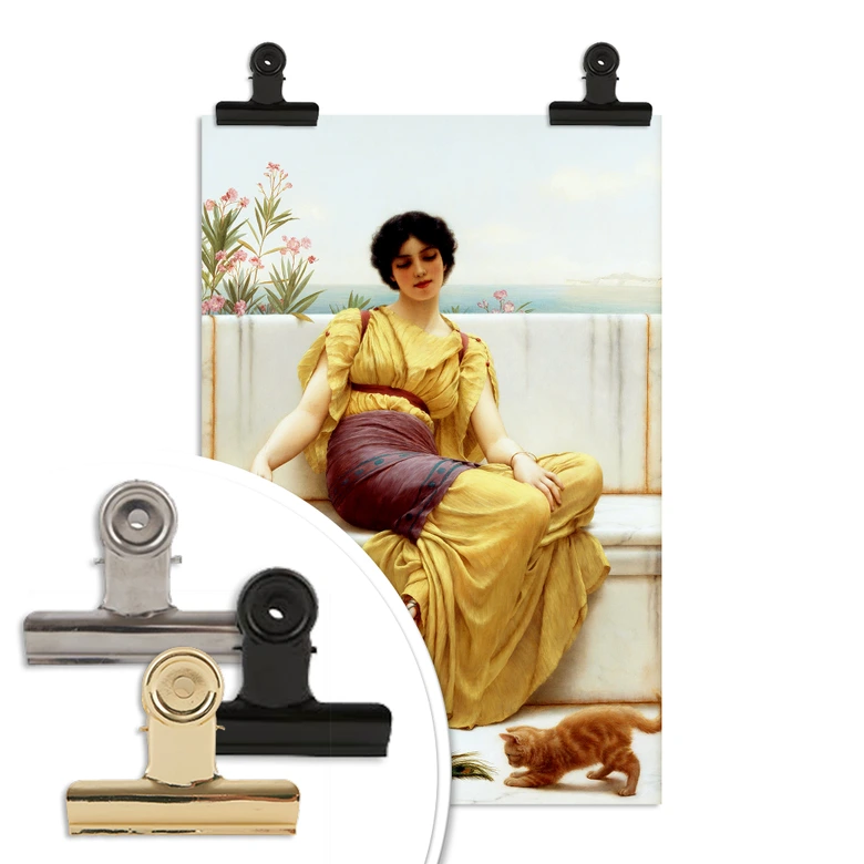 Poster Godward - Müßiggang 