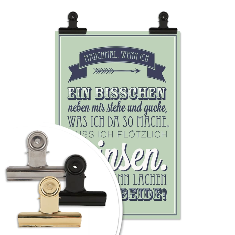 Poster Ibland, när jag känner mig lite ur s 