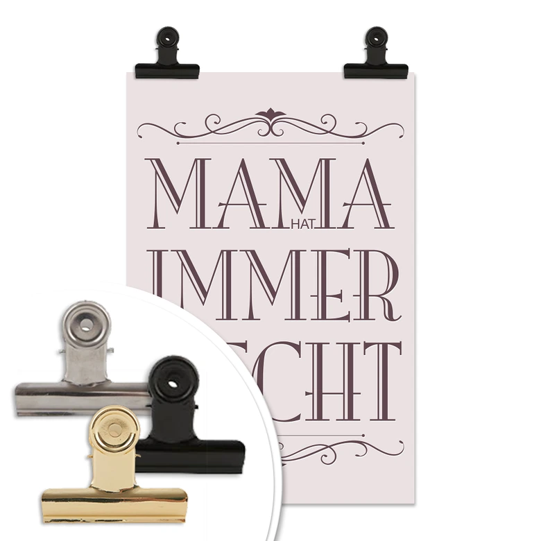 Poster Mama hat immer Recht - 02 