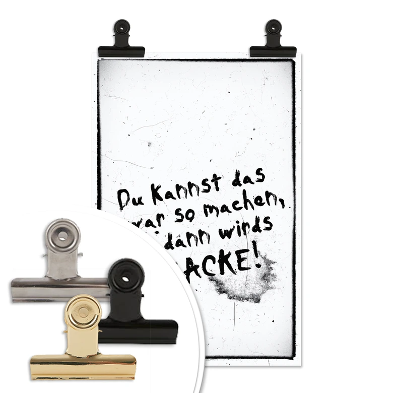Poster Du kannst das zwar so machen, aber dann wird’s kacke 