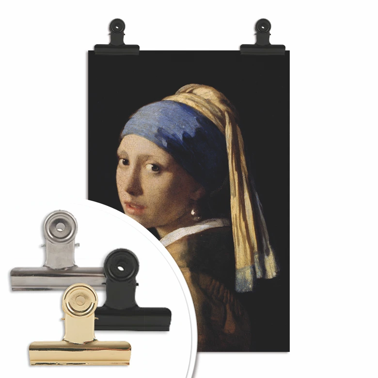 Poster Vermeer - Das Mädchen mit dem Perlenohrgehänge 