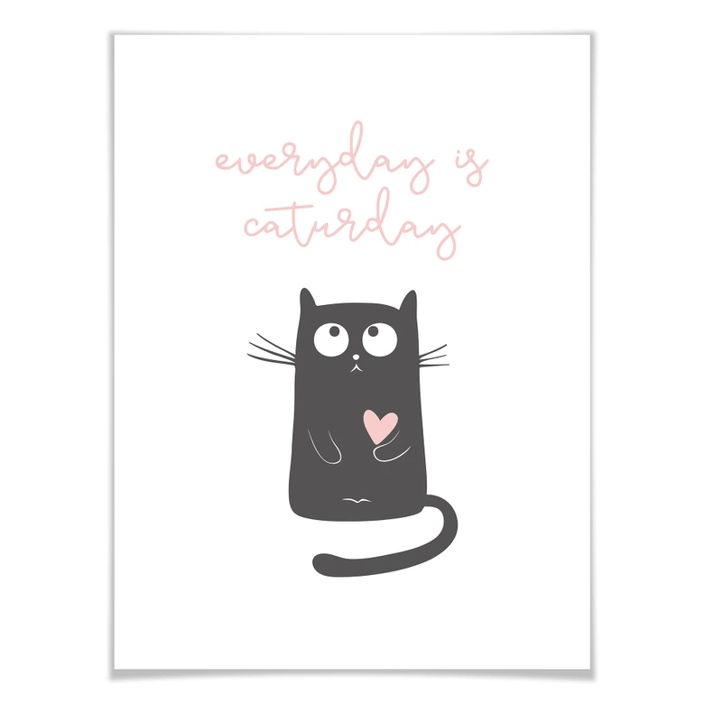 Poster - Everyday is caturday 