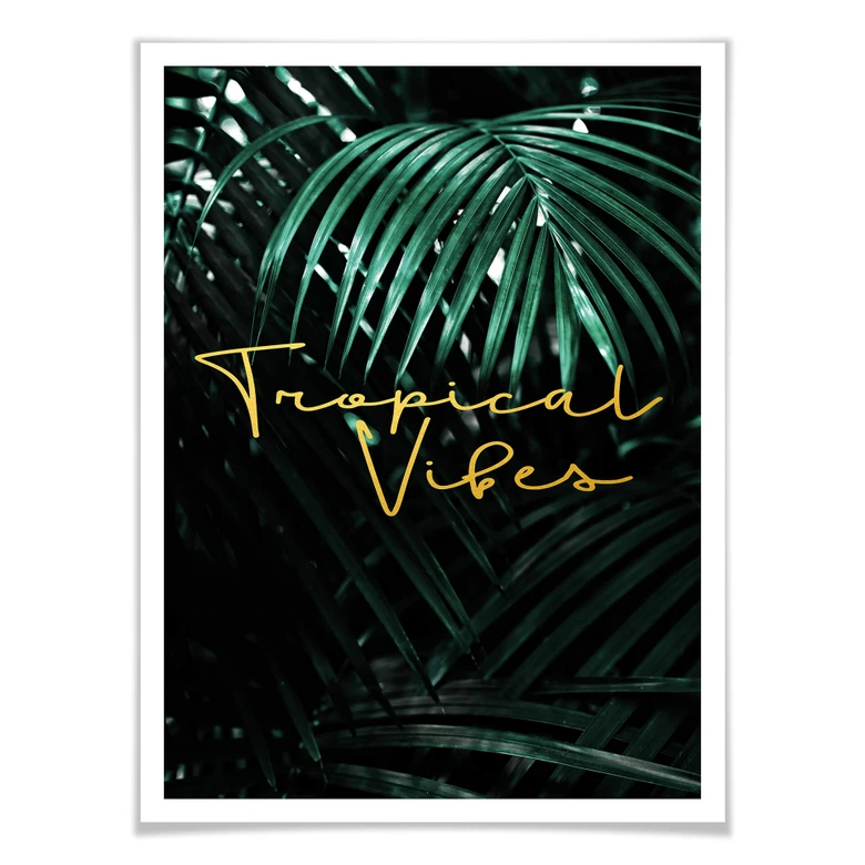 Póster Premium - Tropical Vibes 