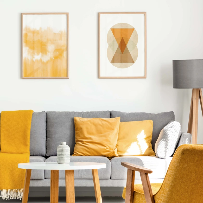 Poster Nouveauprints - Circles and Triangles  