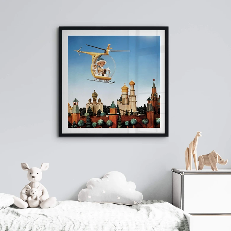 Poster Sandman travelling through the Orient 