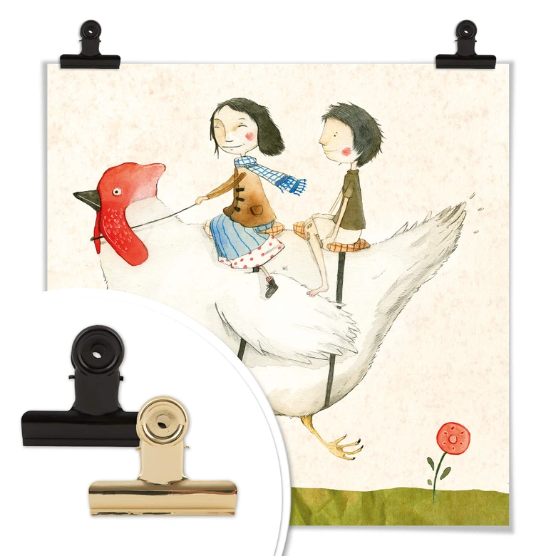Poster Loske - Huhnreise 