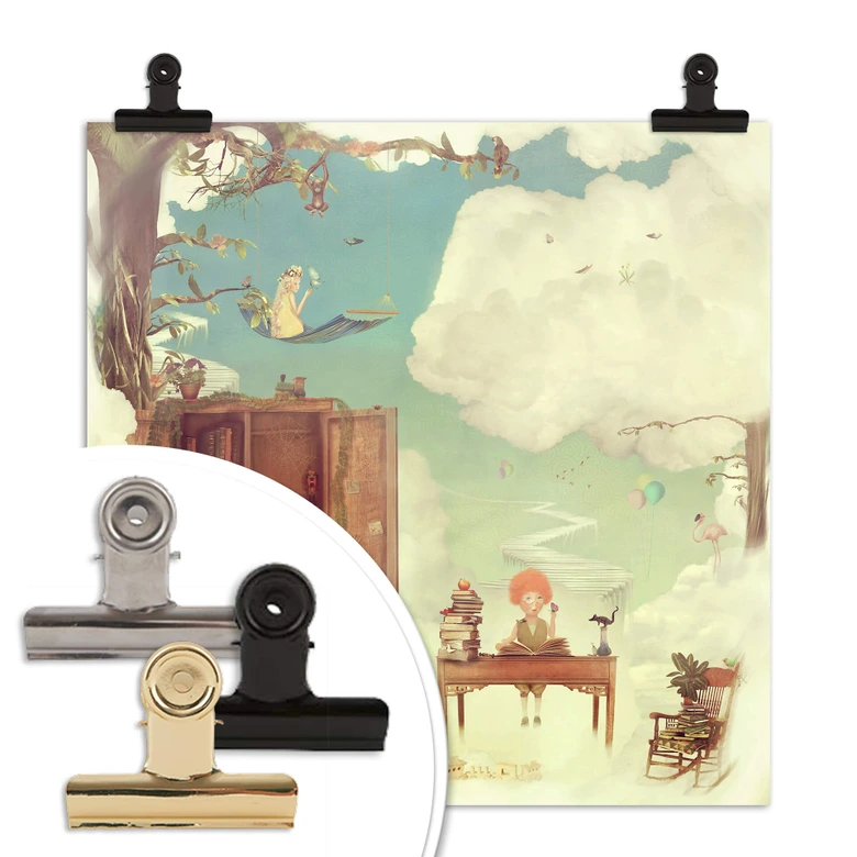 Poster Himmlisches Leben 