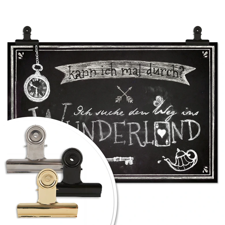 Poster Ich suche den Weg ins Wunderland 