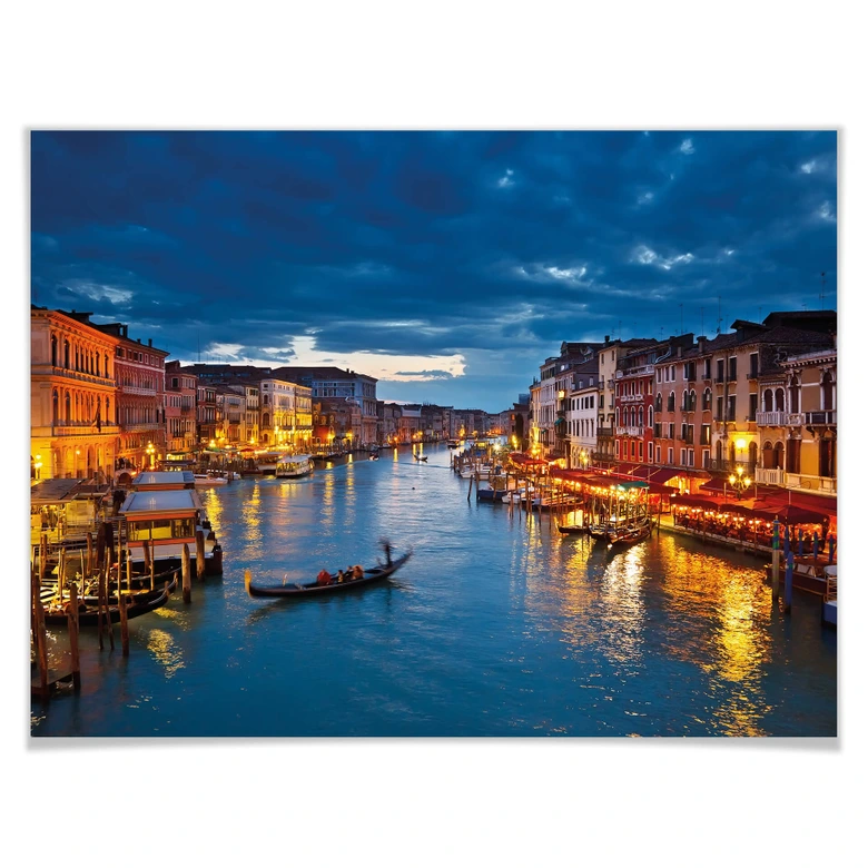 Poster Canal Grande in Venetie 