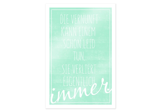 Poster Das Leben genießen - Set (3-teilig) 