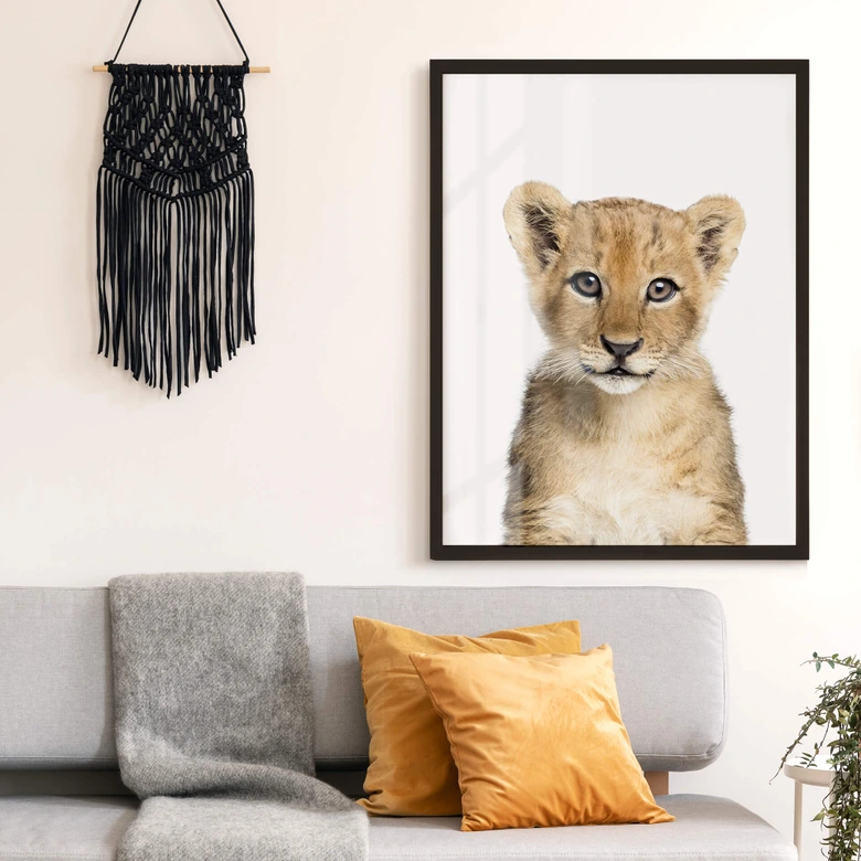 Plakat Sisi & Seb - Mały lew 