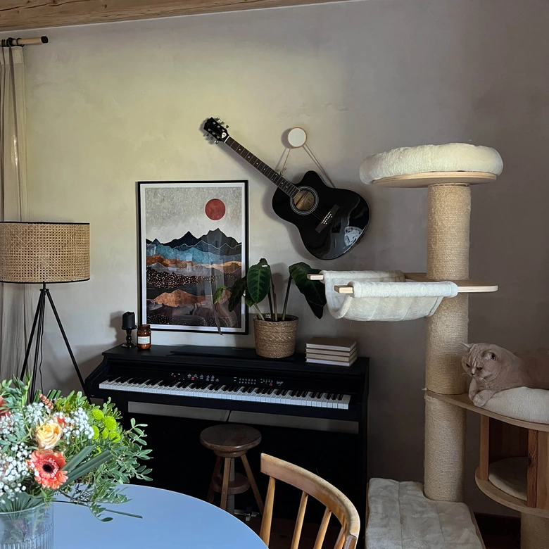 Poster SpaceFrog Designs - Bernsteinfarbene Sonne 