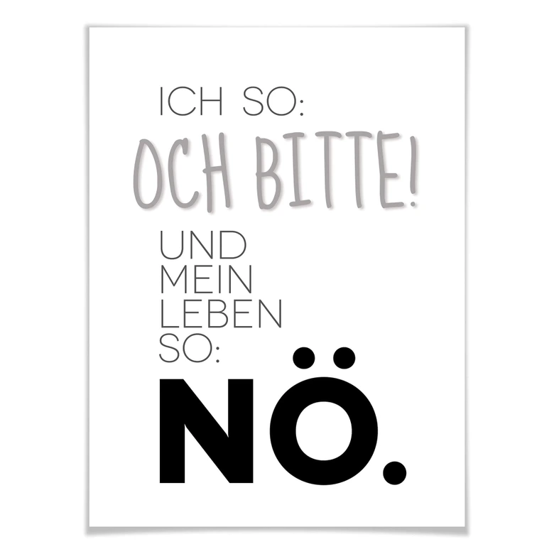 Poster Und mein Leben so... 