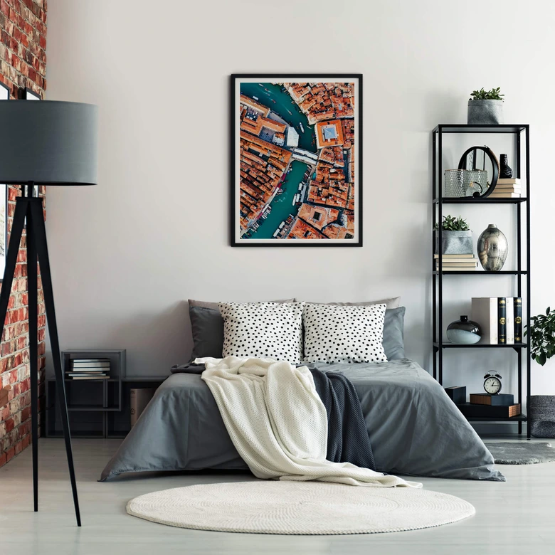 Poster Colombo - Venice from the Sky 