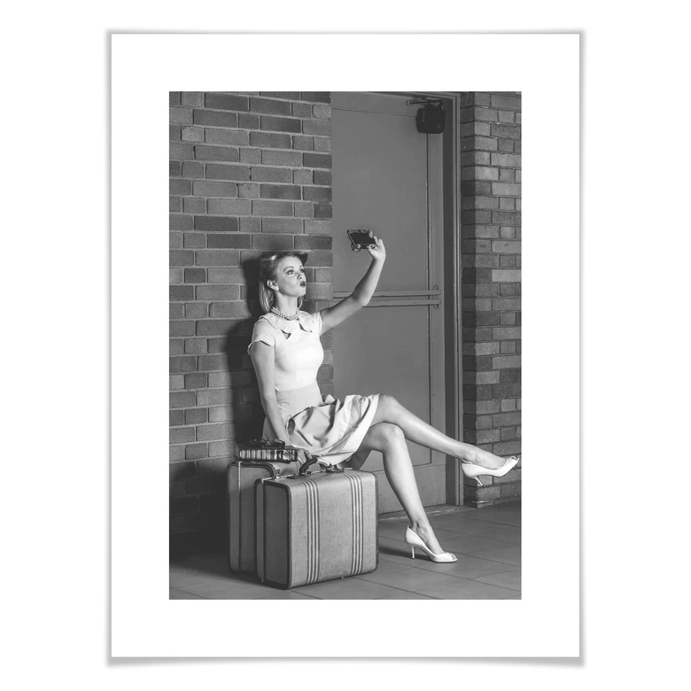 Poster Woodforth - Oldfashioned selfie 