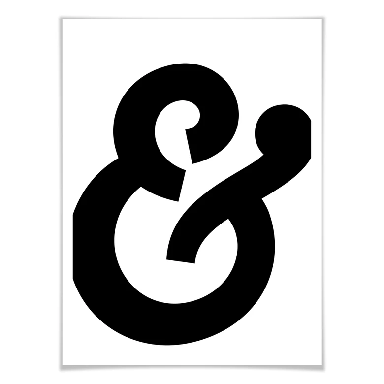 Poster Ampersand 01 