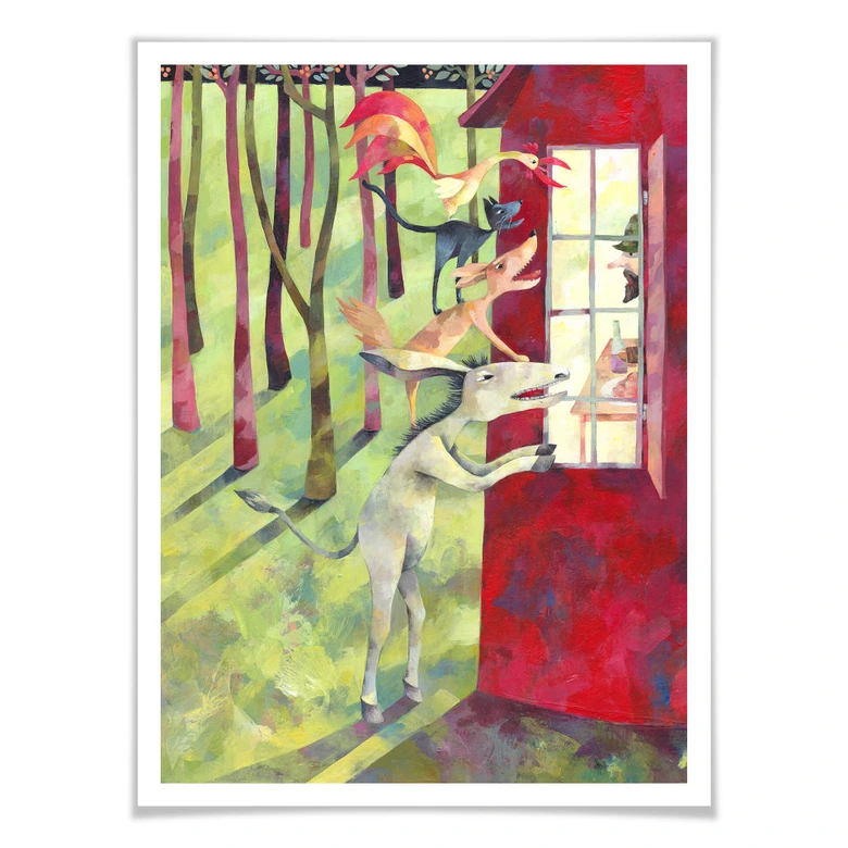 Poster Blanz - Die Bremer Stadtmusikanten 